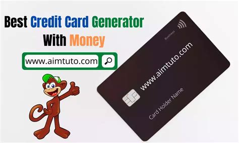 Take this number, for example. . American credit card generator with money